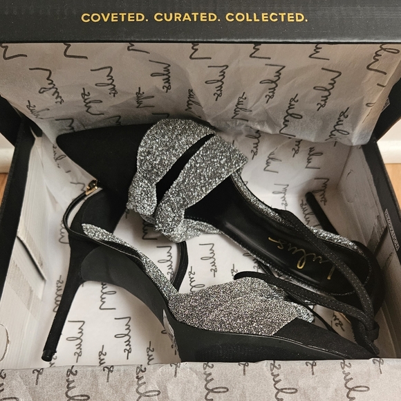 NWT Lulu's Santina Pointed-Toe Ankle Strap Stilettos in Women's 9 - Picture 10 of 10